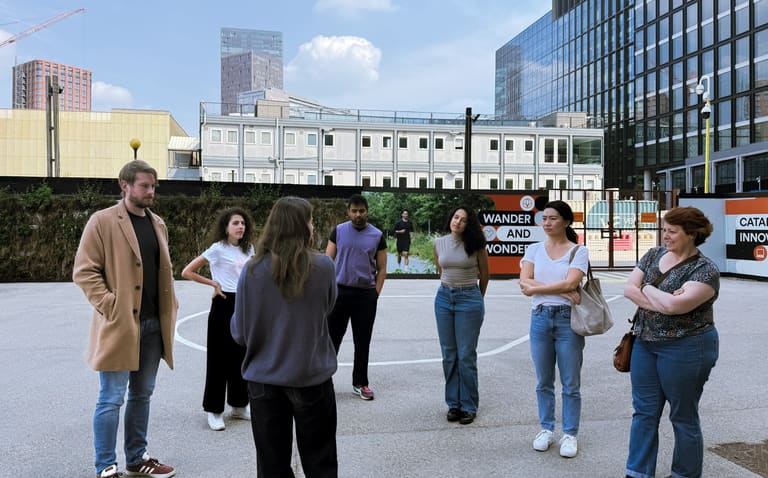 Actors performing a security scenario on a real site